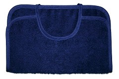 Embroidered Bib - Dark blue (3)