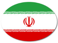 Colored Baby Sticker with Flag - Iran