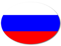 Colored Baby Sticker with Flag - Russian Federation