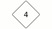 1a Road Sign XXL Sticker - White (4)