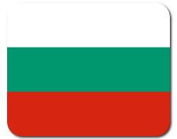 Mauspad mit Flagge - Bulgarien