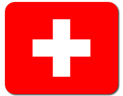 Mauspad mit Flagge - Schweiz