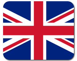 Mauspad mit Flagge - Großbritannien und Nordirland