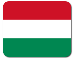 Mousepad with Flag - Hungary