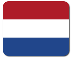 Mauspad mit Flagge - Niederlande
