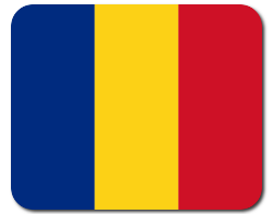 Mauspad mit Flagge - Rumänien