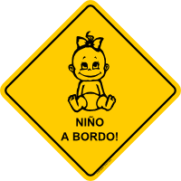 1a Road Sign Aufkleber - Motiv RS14