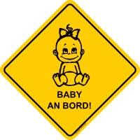1a Road Sign Aufkleber - Motiv RS2