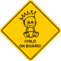 1a Road Sign Aufkleber - Motiv RS21