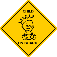 1a Road Sign Sticker - Motif RS23
