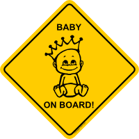 1a Road Sign Sticker - Motif RS7