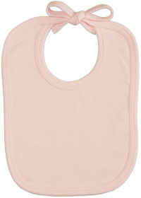 Bedrucktes Lätzchen - Rosa