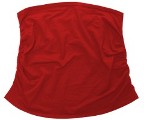Set of 3 Belly Bands (blank) - Red
