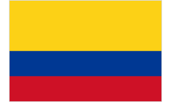 Tasse mit Flagge - Kolumbien