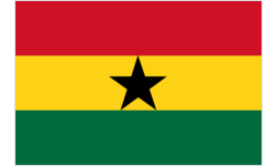Tasse mit Flagge - Ghana