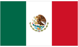Tasse mit Flagge - Mexiko