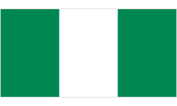 Tasse mit Flagge - Nigeria
