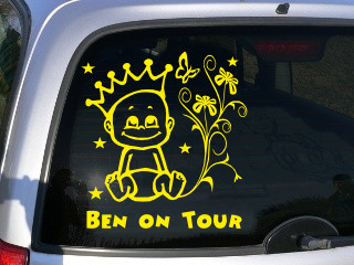 Hoffis Premium Baby Sticker XXL
