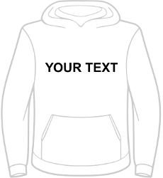 Hoodie "Your City" Men - Plain