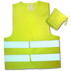 reflective vest, high-visibility vest - Signal yellow