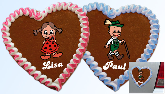 Oktoberfest-Aufkleber mit Motiv