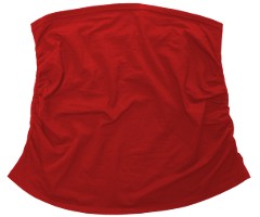 Bauchband mit buntem Motiv - Rot