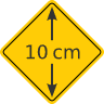 Road Sign Aufkleber - midi