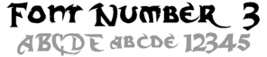 Belly Band - Font 3