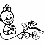Hoffis Premium Baby Sticker XXL - Motif 1272