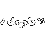 Hoffis Premium Baby Sticker XXL - Motif 1280