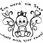 Hoffis Premium Baby Sticker XXL - Motif 1289