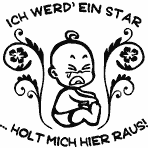 Hoffis Premium Baby Sticker XXL - Motif 1292