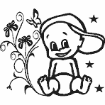 Hoffis Premium Baby Sticker XXL - Motif 1303