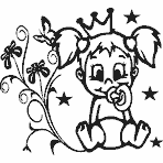 Hoffis Premium Baby Sticker XXL - Motif 1307