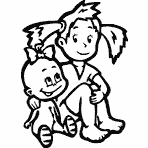 Siblings Sticker - Motif G9-MM