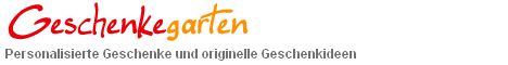 Geschenkegarten.com - Personalisierte Geschenke und originelle Geschenkideen
