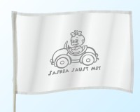 Baby Flag with normal imprint