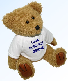 Teddybär Seitenansicht