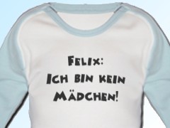 Felix: Ich bin kein Mädchen!