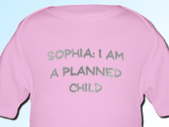 Sophia: I am a planned child