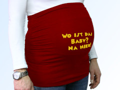 Belly Band with Text