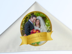 Cloth Napkin with Photo