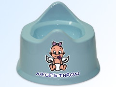 Potty with Colored Motif