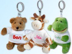 Stuffed Animal Keychain