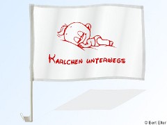 Windel Winni Baby Flag